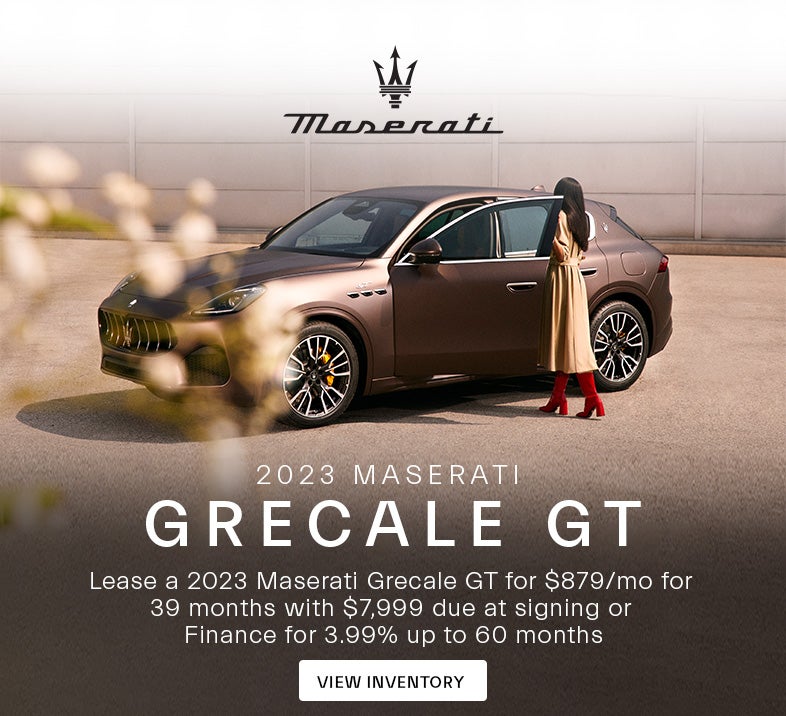 Grecale GT Offer Banner